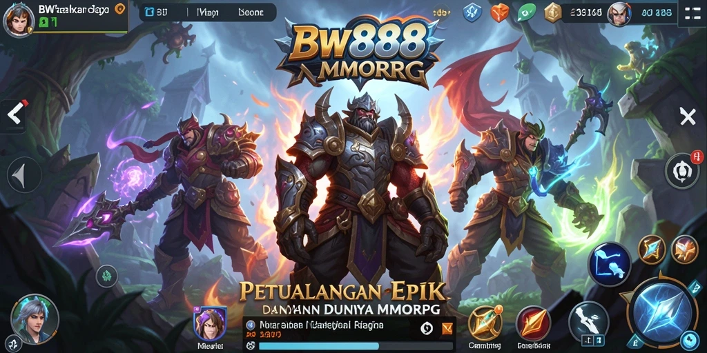 Tampilan gameplay BW888 yang mendebarkan dan penuh aksi.
