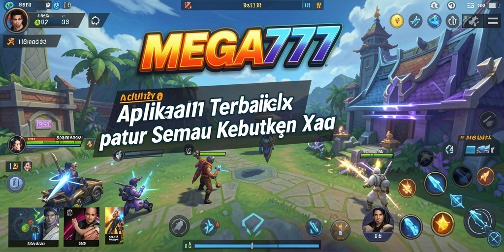Tampilan antarmuka MEGA777 yang modern dan fungsional.