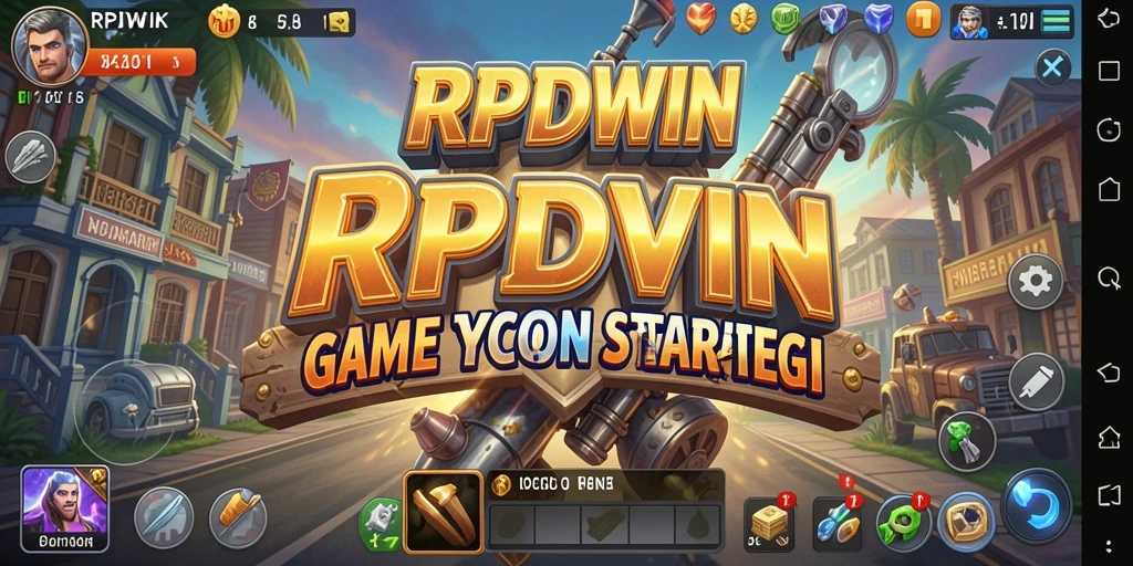 Tampilan gameplay RPIDWIN yang seru dan menantang.