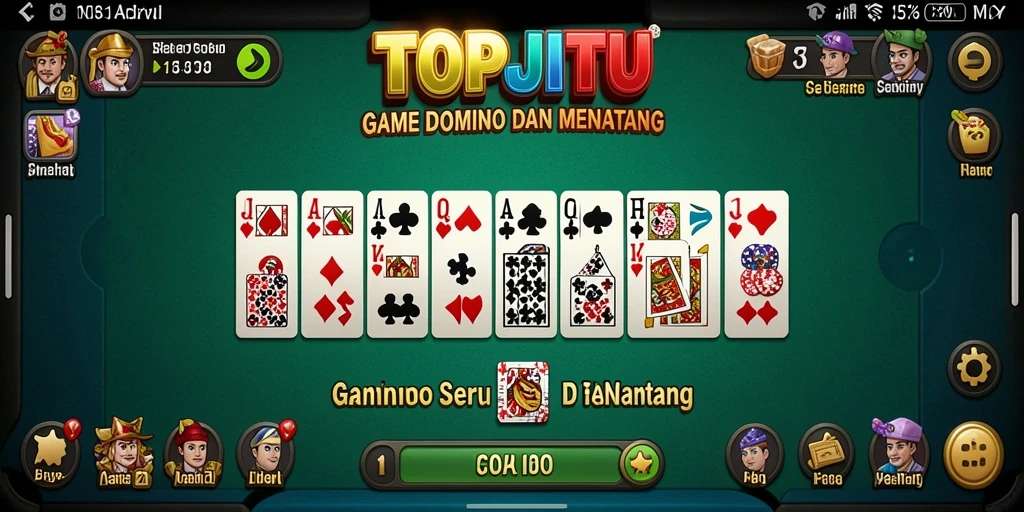 Gameplay seru dan menegangkan dalam TOPJITU