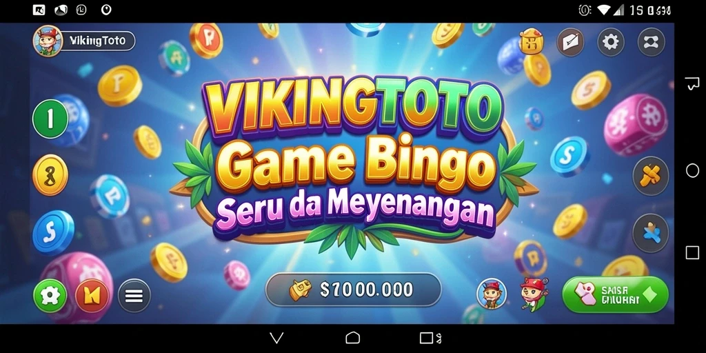 Tampilan gameplay menarik dari VIKINGTOTO dengan suasana Bingo yang seru.